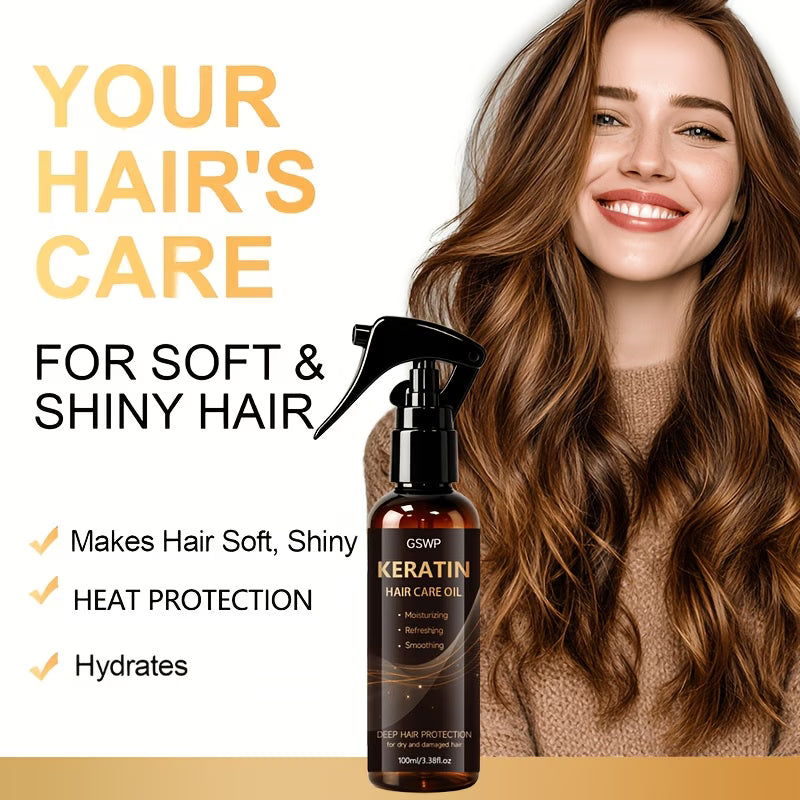Keratin 10-in-1 Hair Care Oil Spray (100ml)