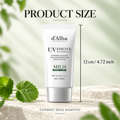 D’Alba Essence Waterfull+ Mineral Sun Cream SPF50+ PA++++