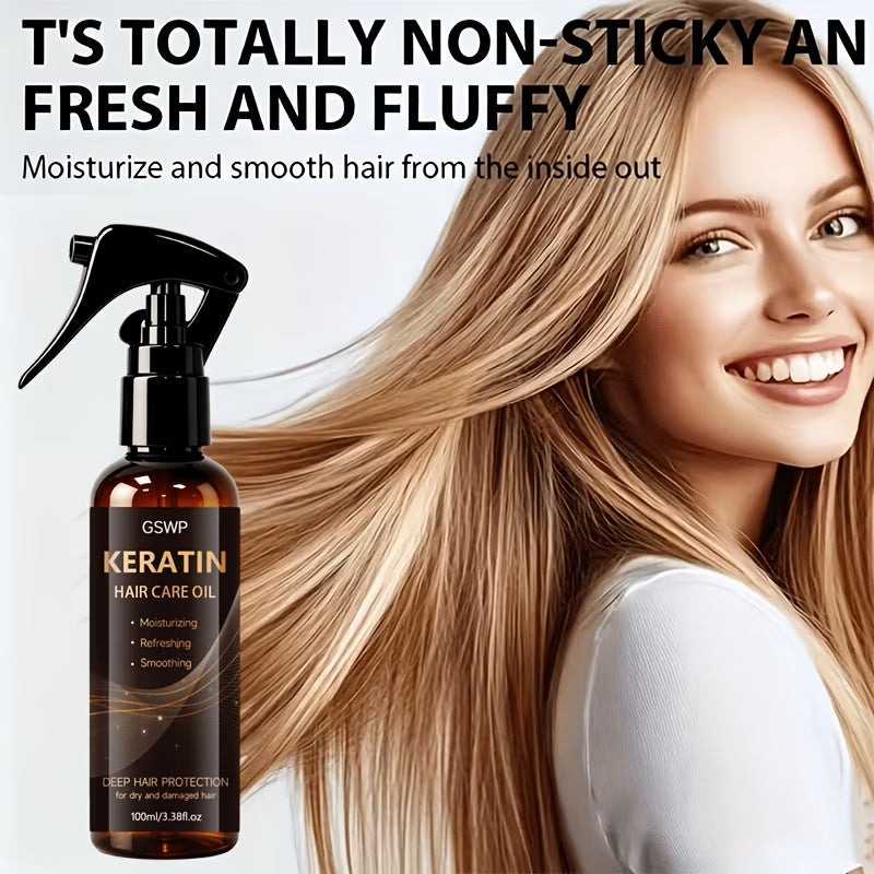 Keratin 10-in-1 Hair Care Oil Spray (100ml)