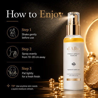 D’Alba White Truffle First Spray Serum 100ml